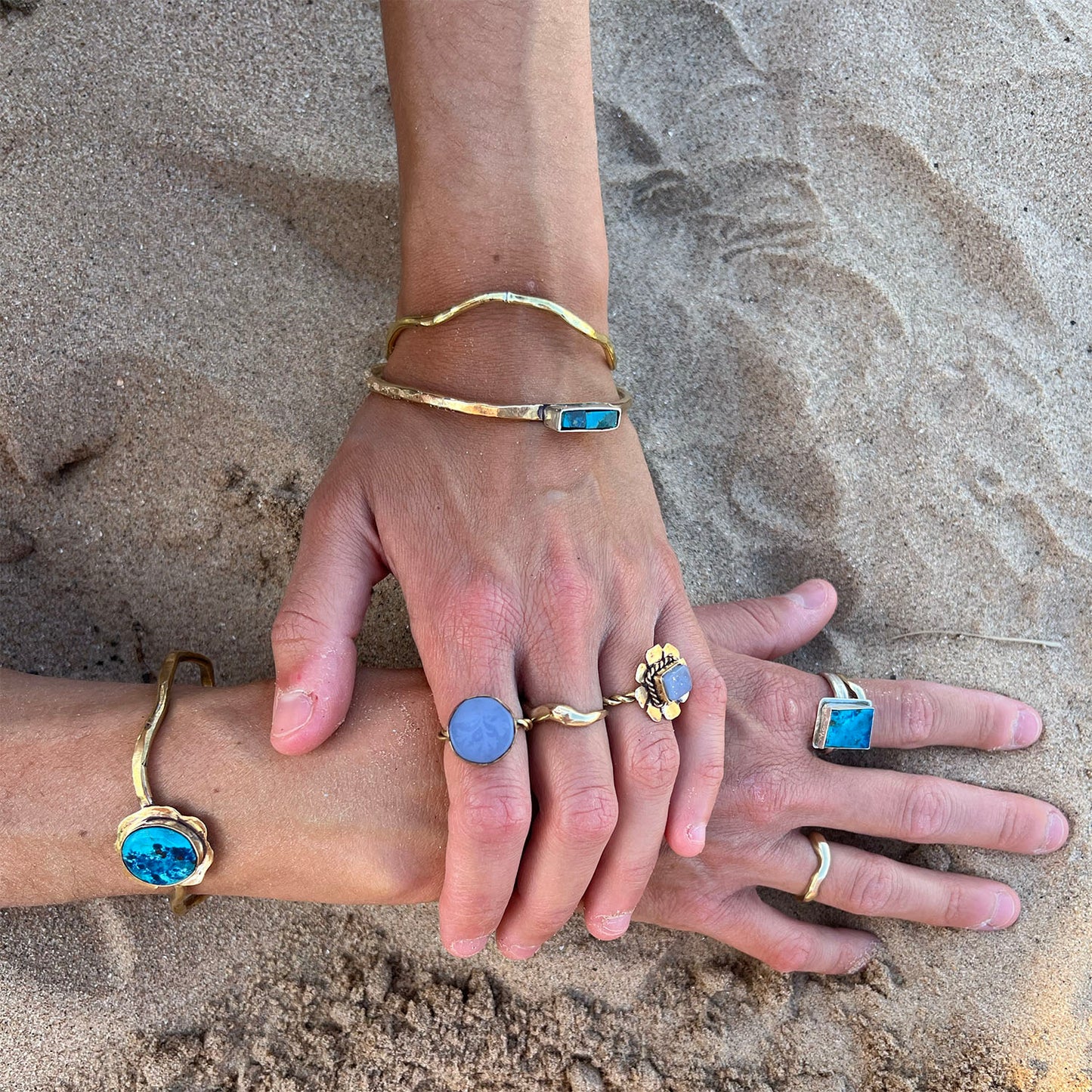 Shattuckite Ring