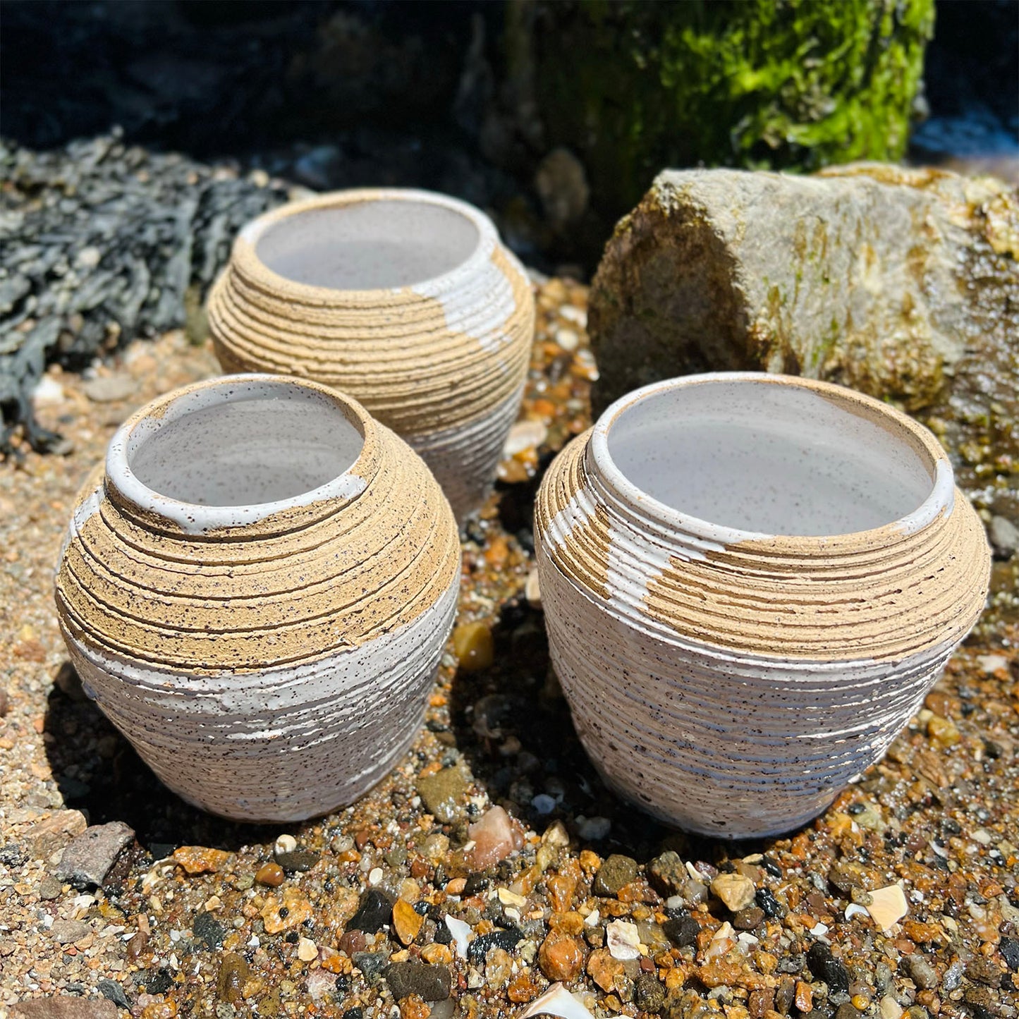 Petite Stoneware Vases