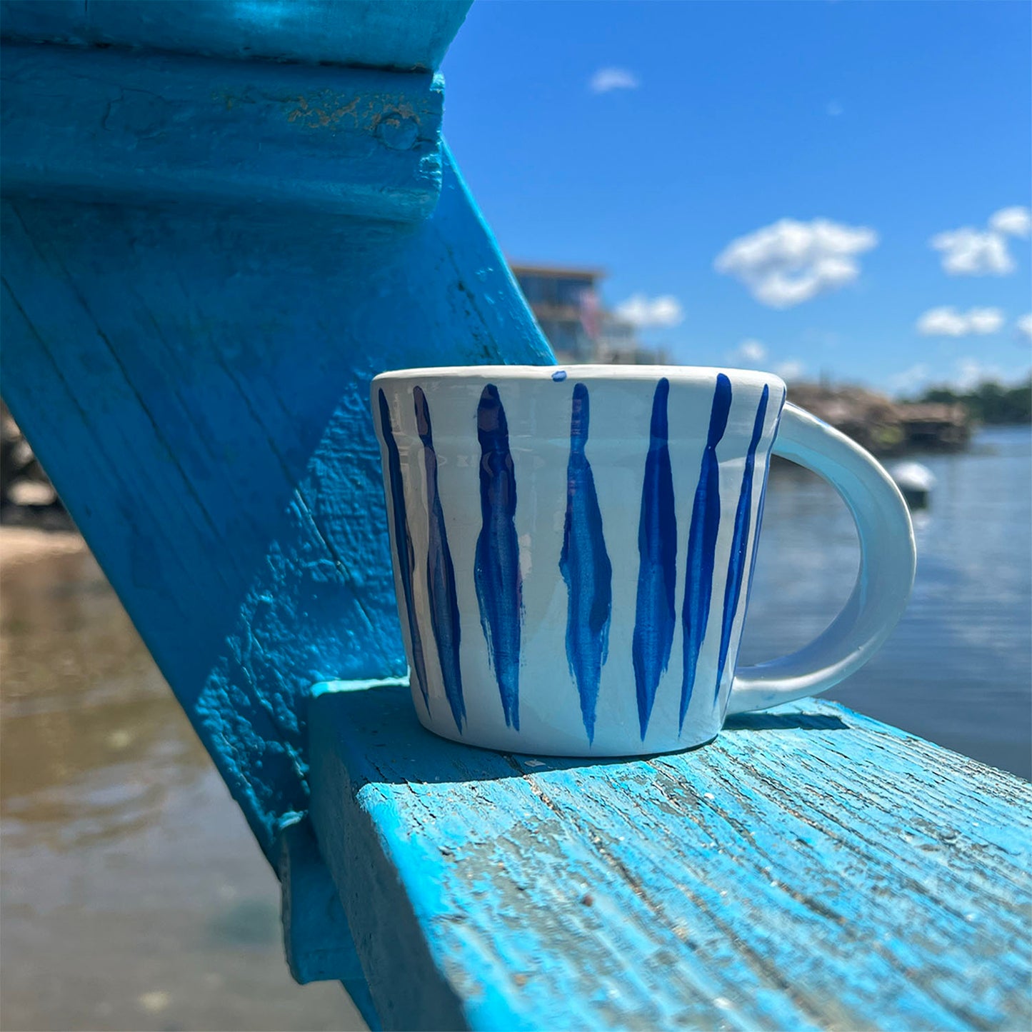 Blue Stripes Mug