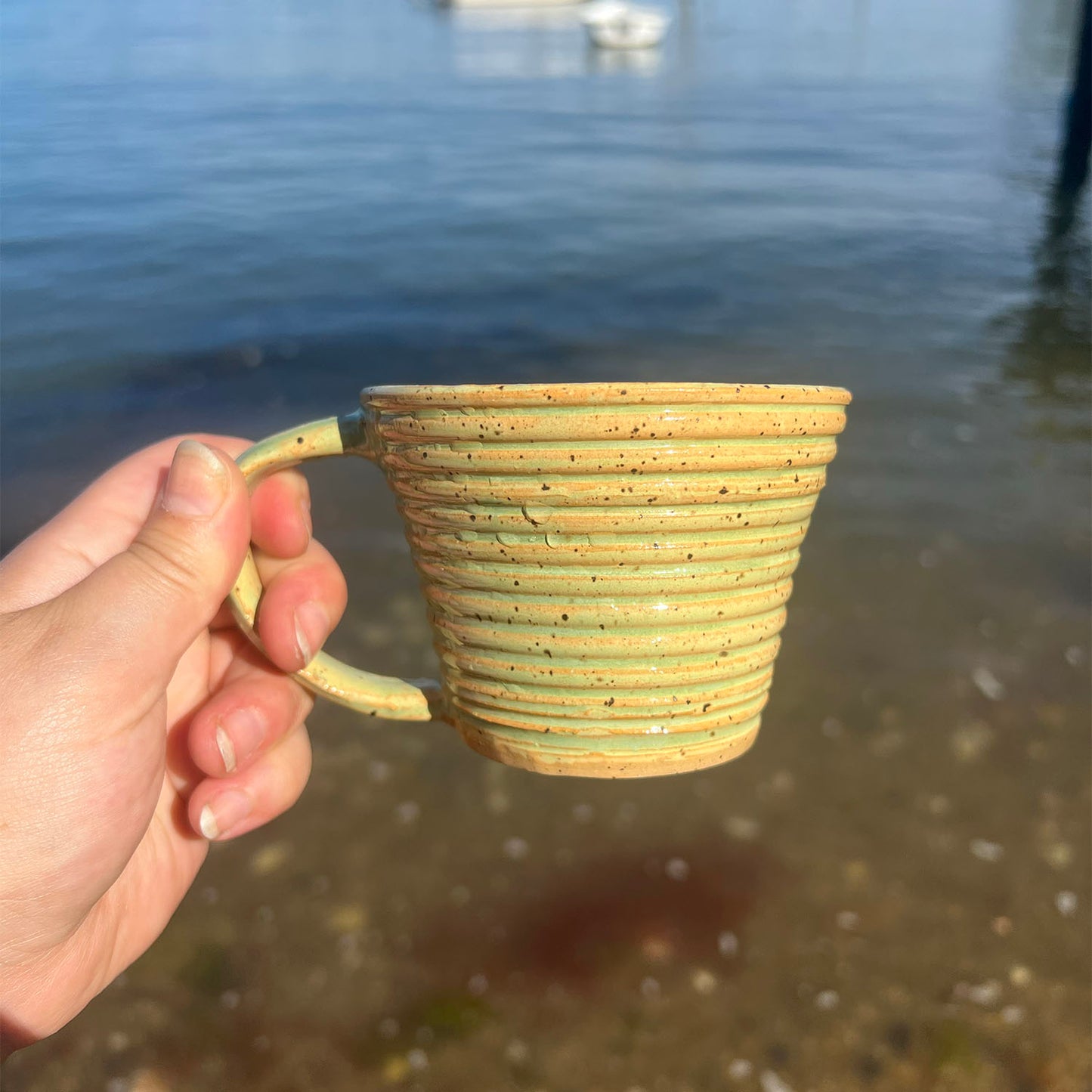 Stoneware Spring Mug (2)