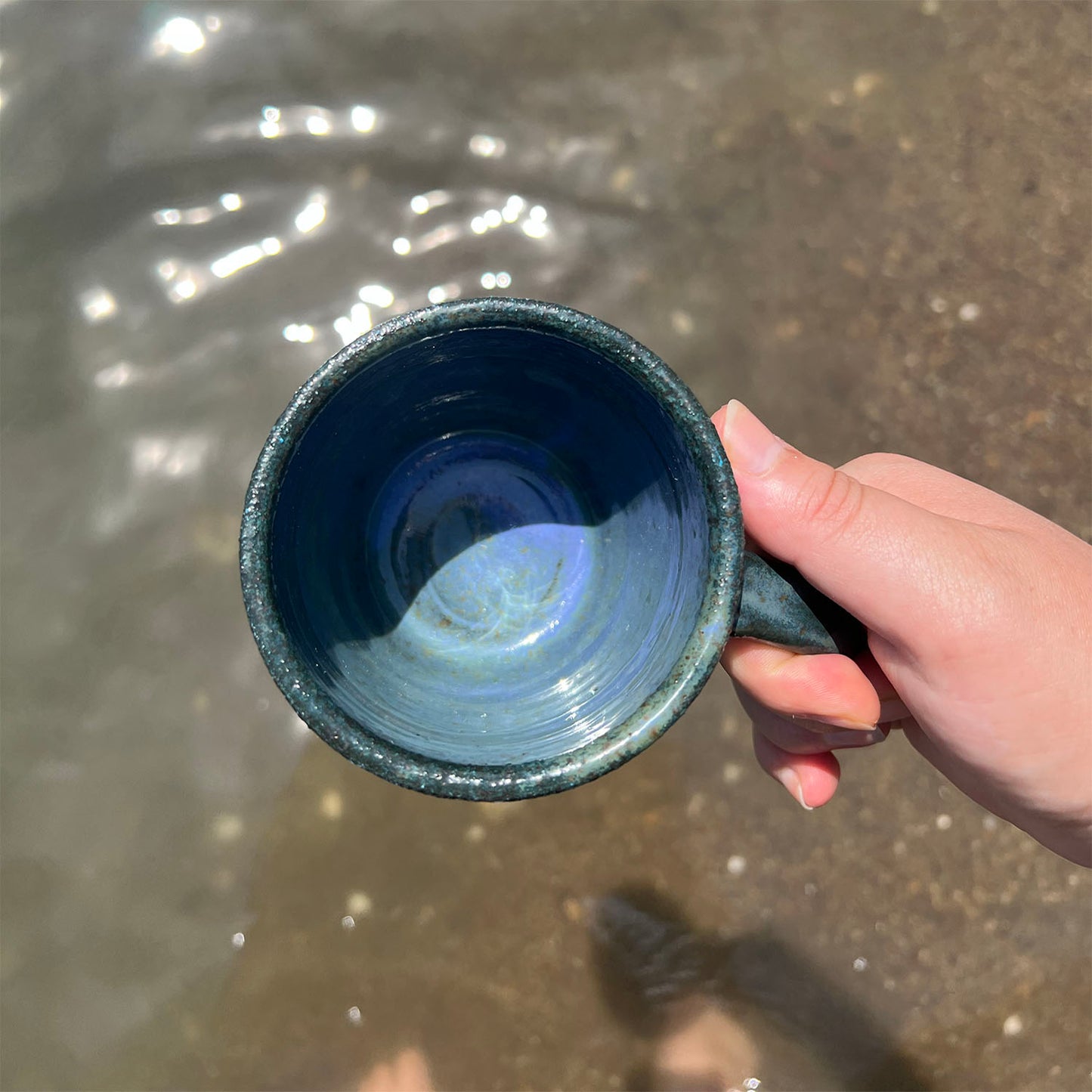 Stoneware Wave Mug (1)