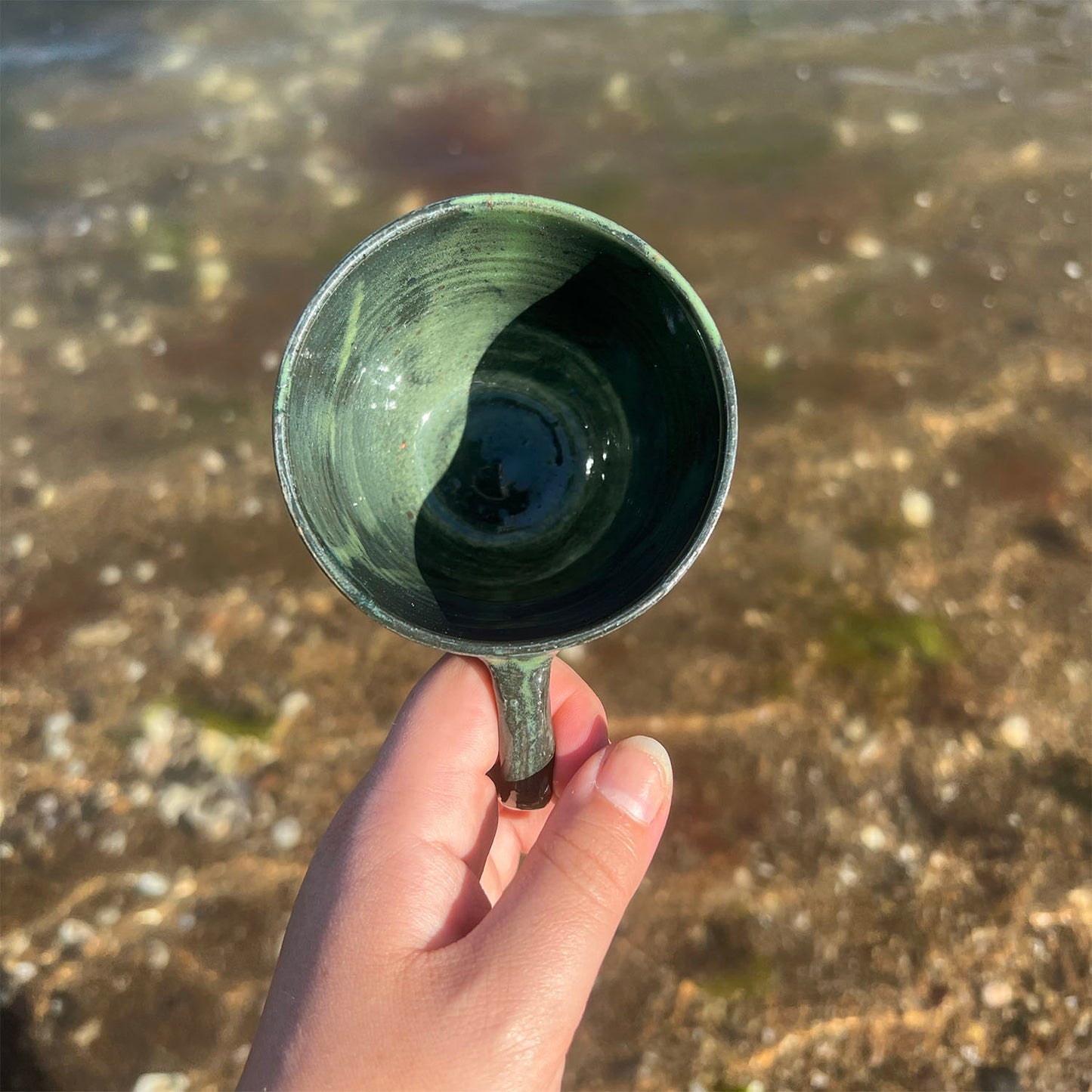 Stoneware Wave Mug (2)