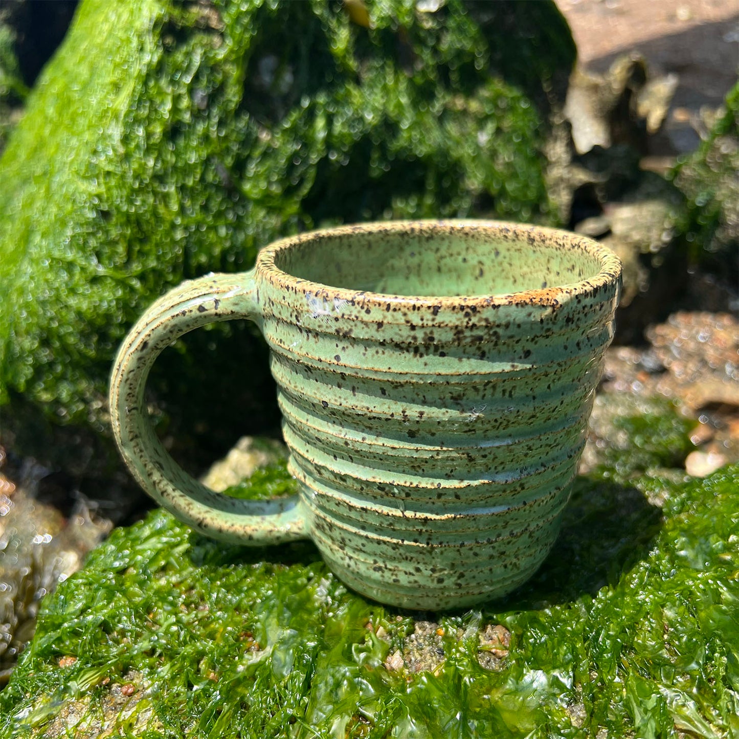 Stoneware Spring Mug