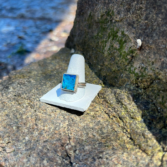 Shattuckite Ring