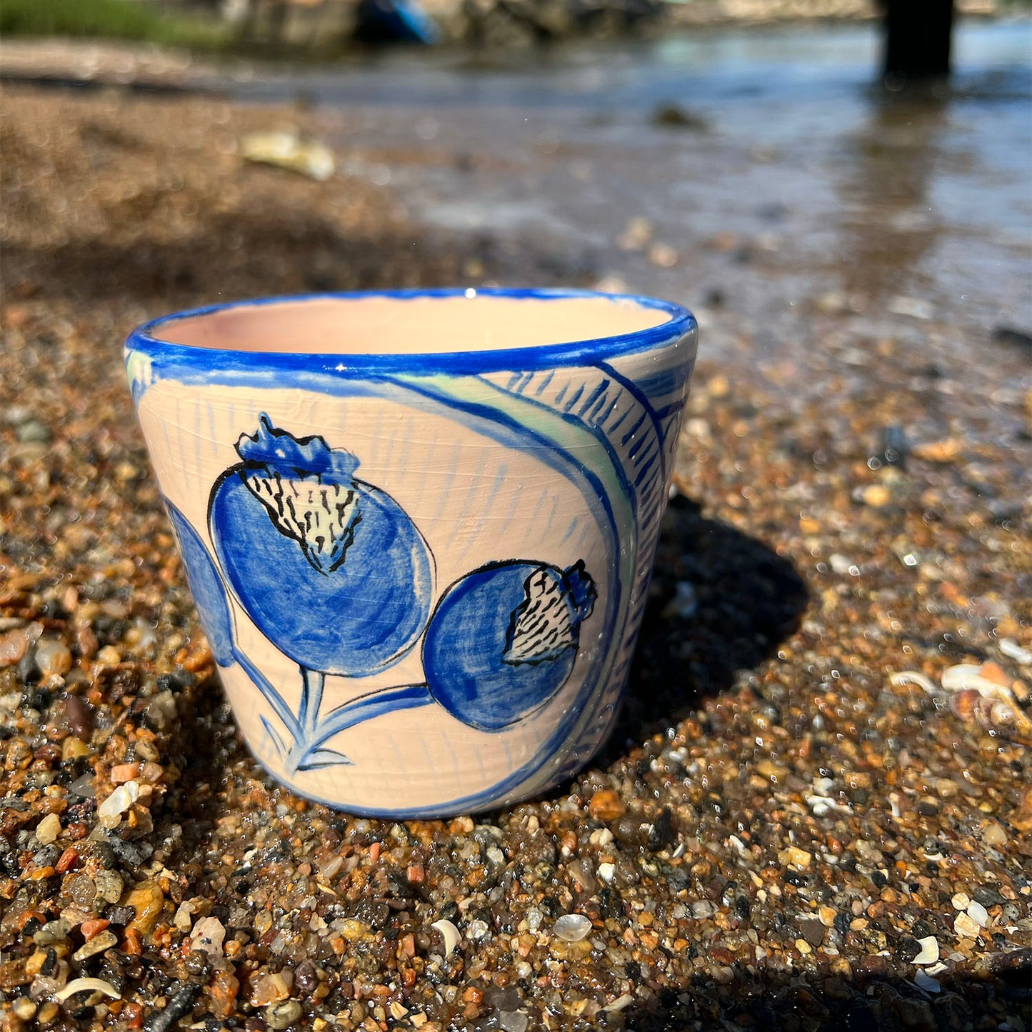 Blue Pomegranate Mug (1)