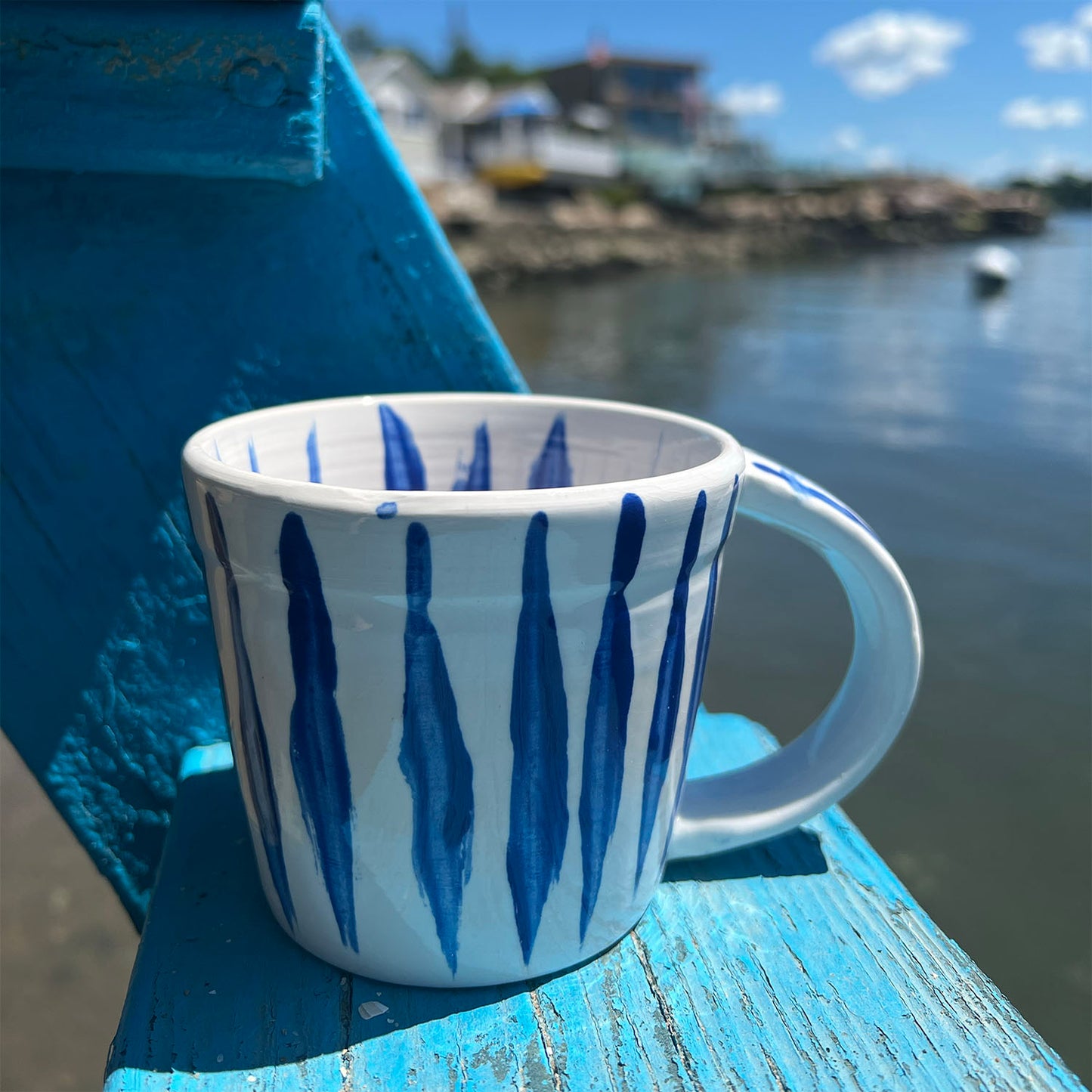 Blue Stripes Mug