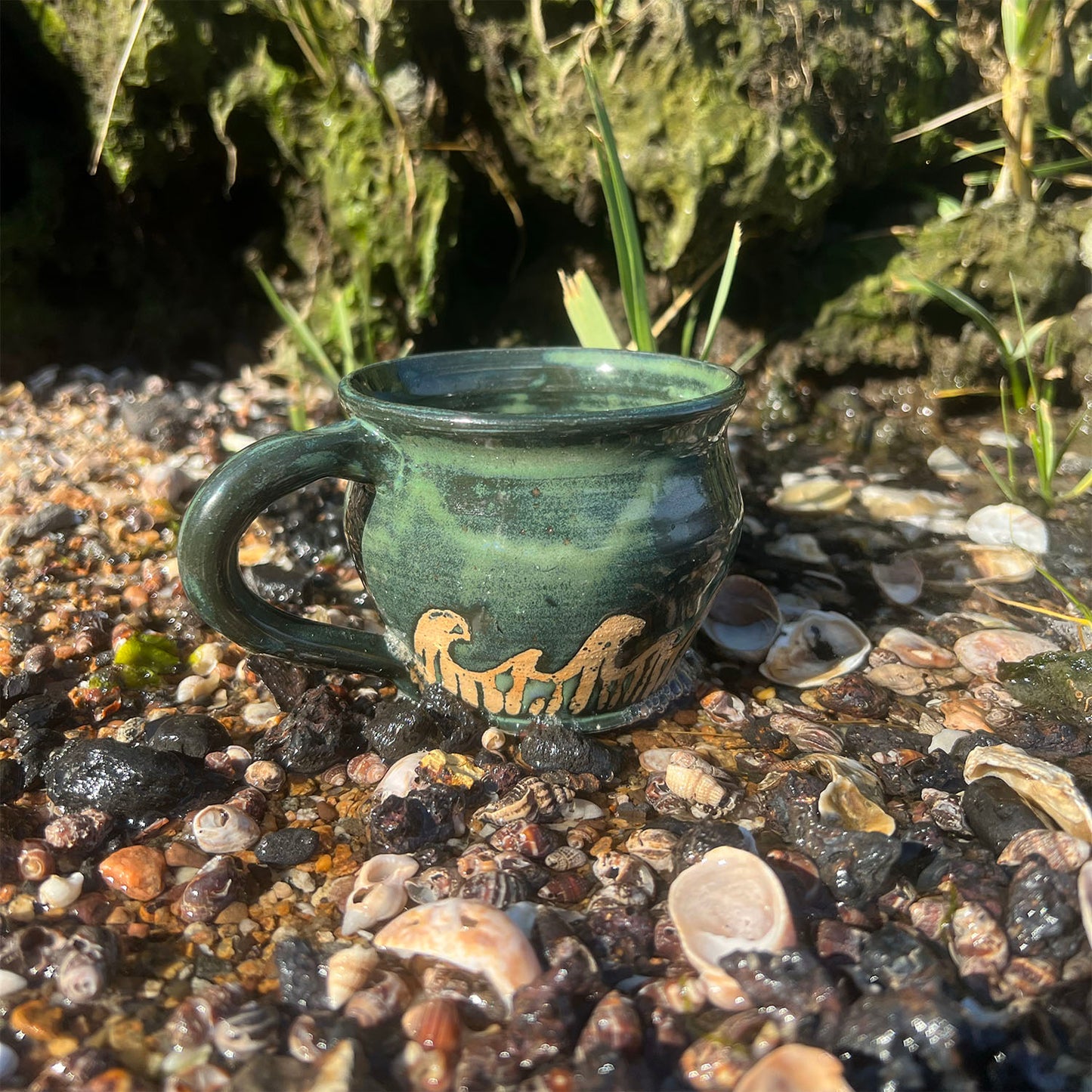 Stoneware Wave Mug (3)