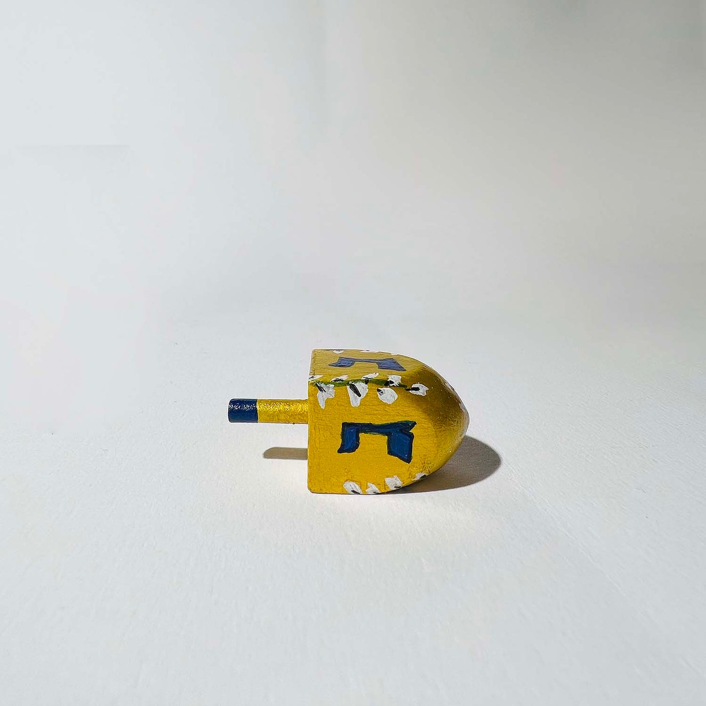 Painted Wooden Dreidel (Small)