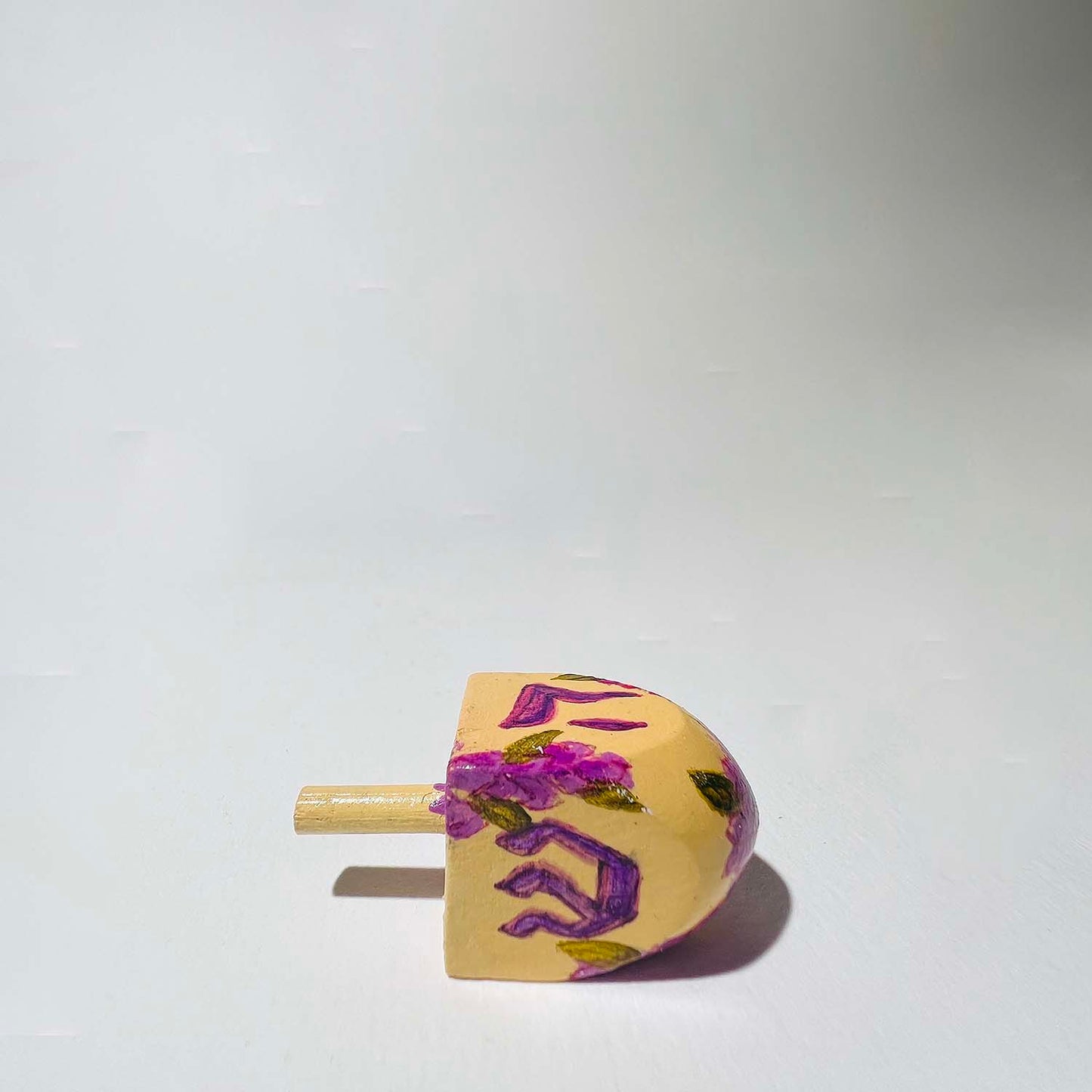 Painted Wooden Dreidel (Small)